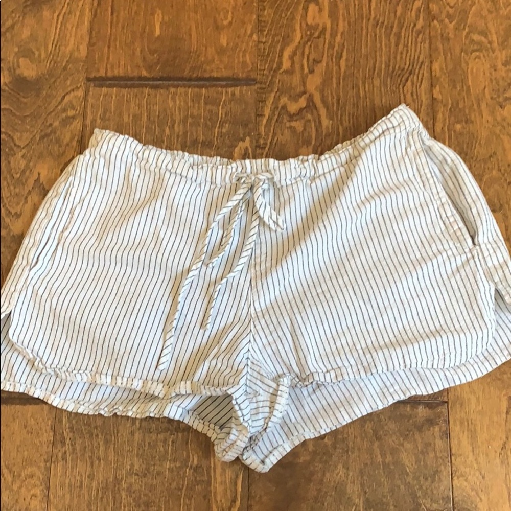 STRIPED BRANDY SHORTS